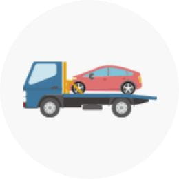 無料引取り・納車サービス(提携修理工場)